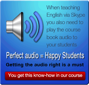 How to teach english via Skype